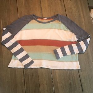 FP WE THE FREE Cropped Sweater size S